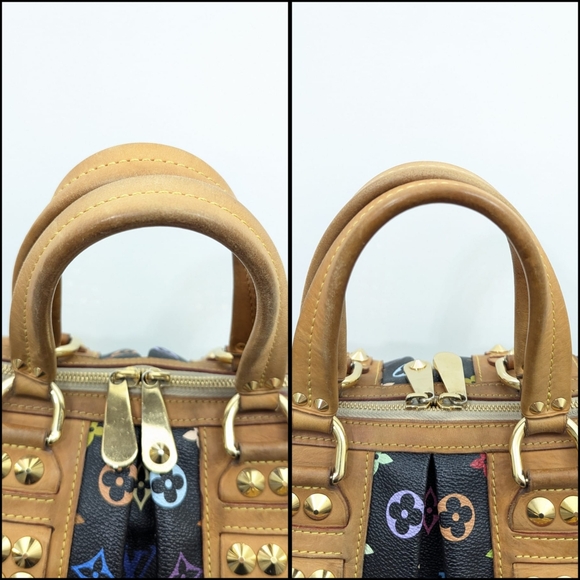 ✨️💎Authentic Louis Vuitton Courtney Monogram Black Multicolor Murakami - Picture 3 of 16